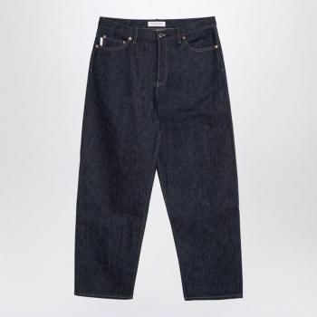 Valentino Men's Straight Blue Denim Jeans, Size 32