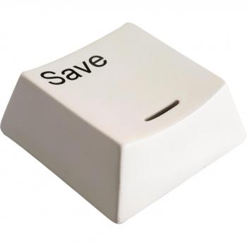 Versa  Hucha Tecla Blanca