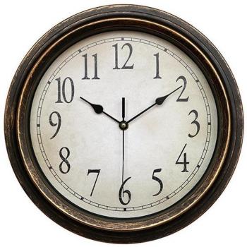 zhlong Europea estilo insonoro Movimiento Sweep segunda Salón Reloj de pared wohnkultur, 3