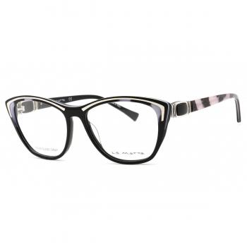 La Matta LMV3304 C2 Gafas Recetadas para Mujer Negras con armazones y lentes de 53