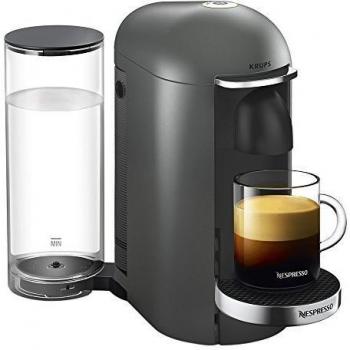 Krups Nespresso Vertuo Plus YY2778FD Cafetera de Cápsulas Independiente 1,8 L Titanio Totalmente Automática 1260 W