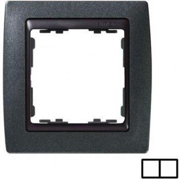 Simon 82824-60 - Marco 2 Element.Gris Granito/Zoc.Grafito
