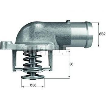 Termostato de refrigerante MAHLE TI 212 87D, temperatura de apertura 87°C, compatible con múltiples vehículos, alta precisión y durabilidad