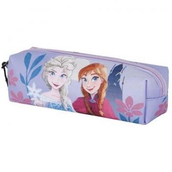 Estuche Portatodo Cuadrado Frozen 2 Disney Karactermania Lila 22 x 9 cm