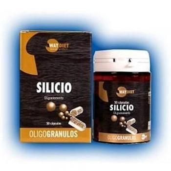Waydiet Silicio Oligogranulos en Cápsulas Naturales, 50 Unidades