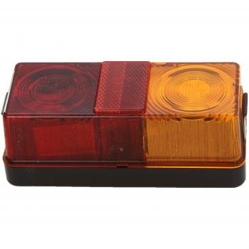 Piloto trasero Hella 2VA 998 531-031 rojo/amarillo sin bombillas