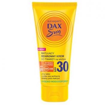 DAX Sun Mattifying Face Sunscreen SPF30 50ml - Protector solar facial matificante, SPF 30, 50 ml