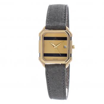 Reloj Tetra Mujer Analogico Cuarzo con Correa de Cuero 129-1-GR