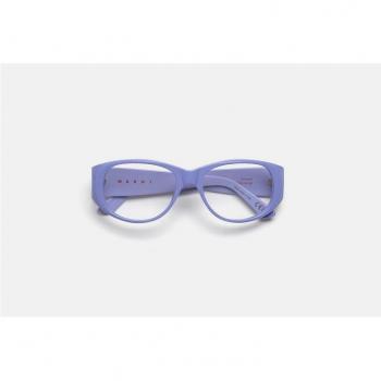 Marni Orinoco Optical Lilac DV8 Men's Eyeglasses Purple Size 55 - Blue Light Block Available