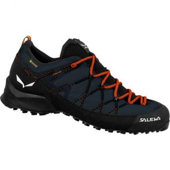 Salewa Wildfire 2 Gore-Tex Zapatillas Hombre, color azul oscuro y negro, talla 46