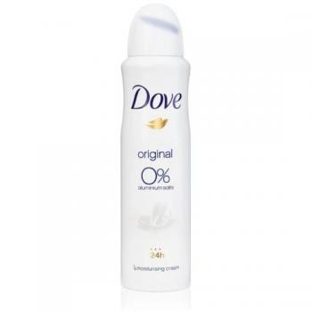 Desodorante Dove 0% Aluminio Aerosol Zinc Complex 48h Protección 200ml