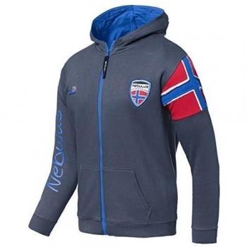 Nebulus Sudadera con Cierre Pijri Gris Oscuro S