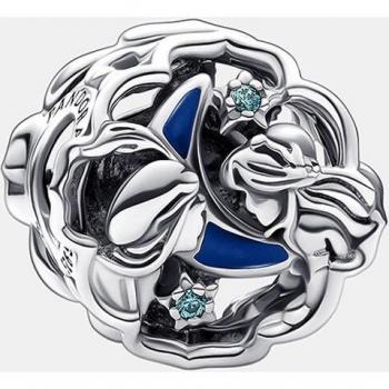 Charm Disney x Pandora Aladdín, Princesa Jasmine y Genio que Brilla en la Oscuridad de plata