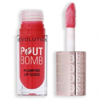 Revolution Pout Bomb Plumping Lip Gloss - Cherry Sheer Red