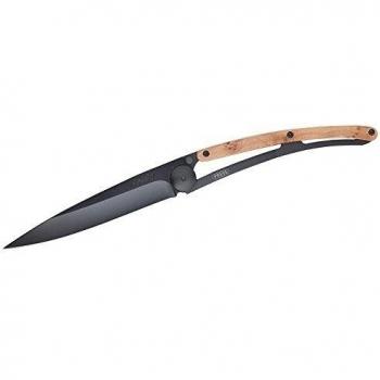 deejo DEE1GB002 Cuchillo Tascabile,Unisex - Adulto, Negro, un tamaño