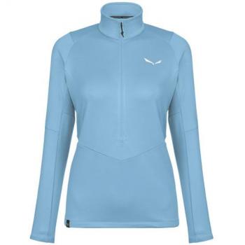 Forro Polar Salewa Puez 1/2 Cremallera Mujer - Felpa Aire Azul 2XL