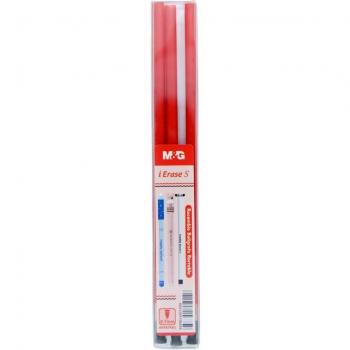 Recambio Bolígrafo Borrable M&G Rojo - Pack de 3 Unidades