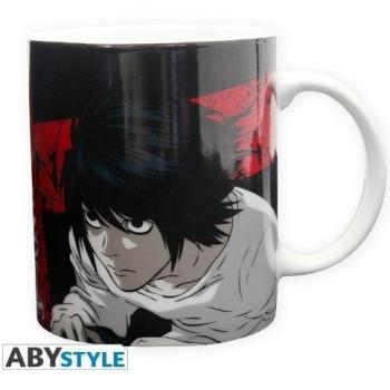 ABYstyle - DEATH NOTE - Taza - 320 ml - L y Light