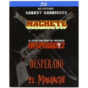 Robert Rodriguez - Coffret - Machette + El Mariachi + Desperado + Desperado 2 [Francia] [Blu-ray]