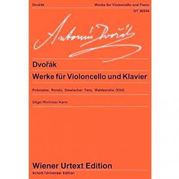 Werke fur violoncello und klavier violoncelle