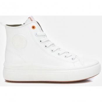 Zapatillas Refresh 170934 para Mujer, Color Blanco/Negro con Cierre de Cremallera