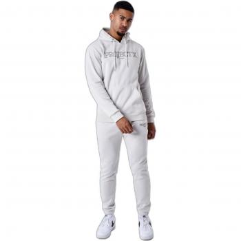 Project X Paris Beige Joggers M with Contour Embroidery