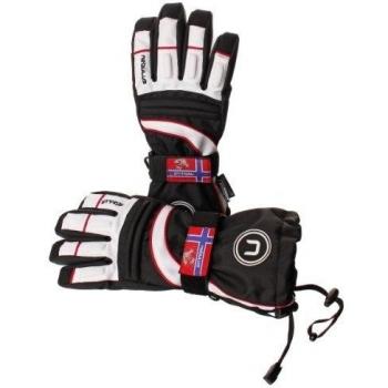 Nebulus - Guantes de esquí para hombre, tamaño 9 UK, color blanco / negro