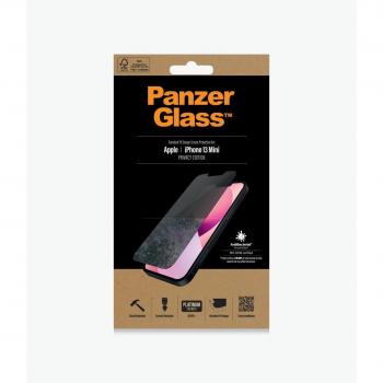 Protector de Pantalla PanzerGlass Privacy AntiBacterial para iPhone 13 Mini