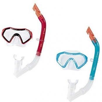 Bestway 24025, Set Snorkel Máscara Y Tubo Sparkling Sea A Partir De 7 Años Unisex Adulto, Surtido, Ab Jahren