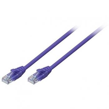 Lindy 2m Purple Cat6 U/UTP Snagless Gigabit Network Cable
