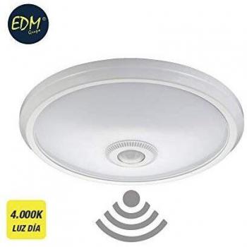 Aplique de superficie Led con sensor de movimiento 16W EDM