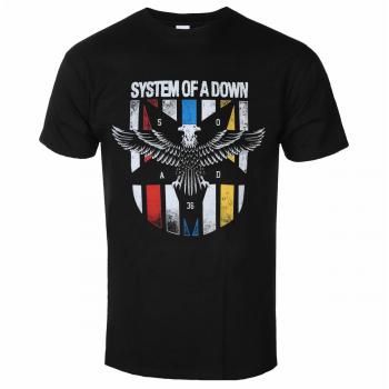 System Of A Down Eagle Colours T-Shirt - ROCK OFF XL
