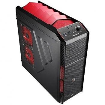 Aerocool XPredator X1 Devil Red Edition - Caja para ordenador MidiTower gaming