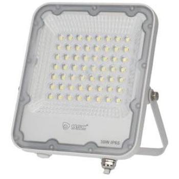Proyector LED Aluminio 30W 6500K IP65 Blanco - Versátil y Eficiente
