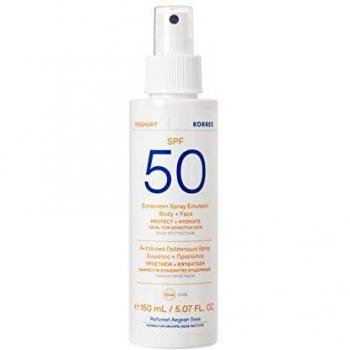Korres Yoghurt Spray Emulsion Body + Face SPF 50 150ml