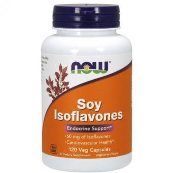 Now Foods Soy Isoflavones 60 mg - 120 Capsules