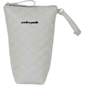 Pasito a Pasito Acolchada Ines - Funda biberón, unisex, color gris