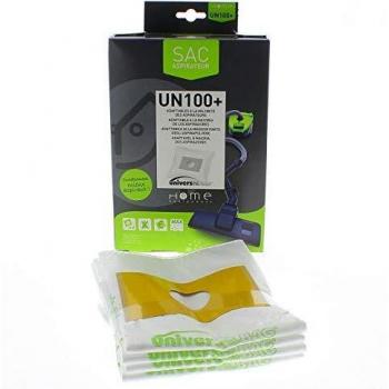 Sacos de Microfibra Adaptables para Aspiradora Heun100+ (Paquete de 4)