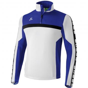 Erima Trainingstop 5-Cubes - Sudadera de fútbol para niño, color weiß, talla 128 cm