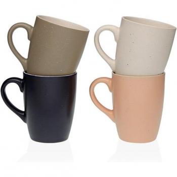 Taza Versa Mug Gres con 4 colores surtidos