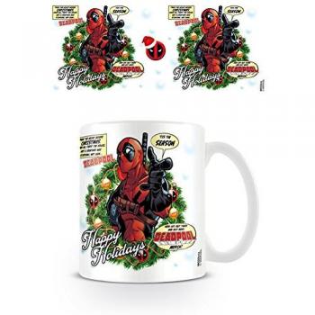 Deadpool tis la temporada taza de cafe ceramica multicolor 79x 11x 93cm