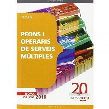 Temari Peons i Operaris de Serveis Múltiples. Oposicions Generals