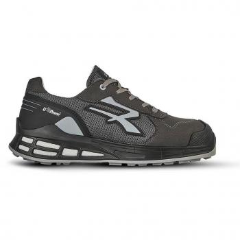 Zapato de seguridad U-Power Icarus número 45 - RN200046/45, con puntera de acero, suela antideslizante, plantilla anti-perforación, material transpirable y diseño ergonómico
