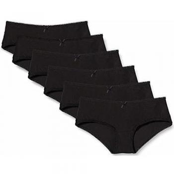Falechay Braguita para Mujer Culottes Algodón Pack de 6 Bragas Hipsters
