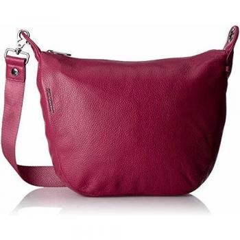 Mandarina Duck P10FZT59 - Bolso de hombro de Cuero Mujer, color Rojo, talla 11x28x30 cm