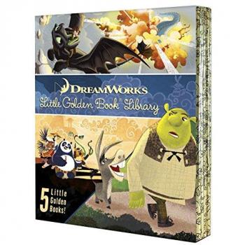 Biblioteca de Libros de Oro de DreamWorks: Set de 5 Libros Ilustrados