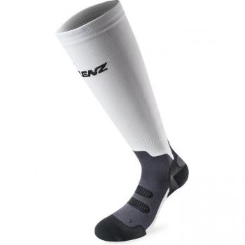 Lenz Compression 1.0 XL White Compression Socks
