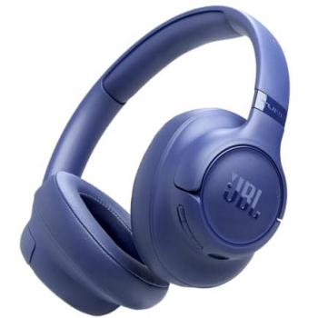 Auriculares Inalámbricos JBL Tune 730BT Azul, Bluetooth 6.0, 76 Horas de Reproducción, Plegables, Sonido Pure Bass