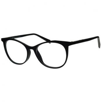 Italia Independent II 5605 009.000 Women’s Eyeglasses Black Size 50 - Blue Light Block Available