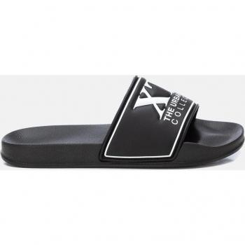 Chanclas XTI para hombre en color negro - Sandalias de pala con suela de goma